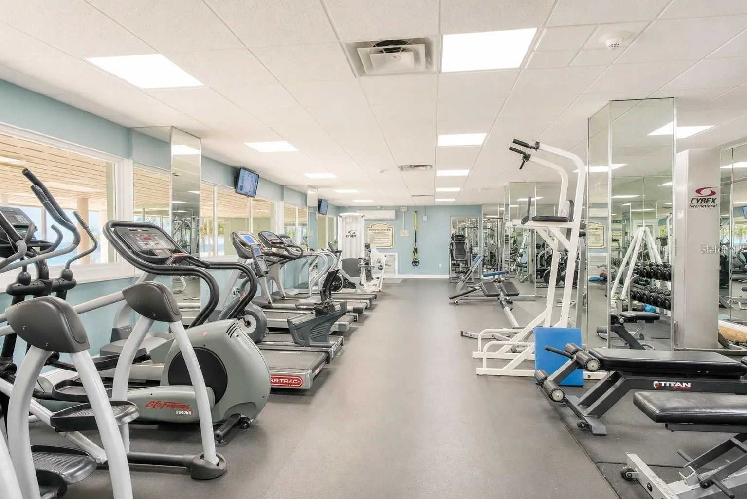 State of the art gym.