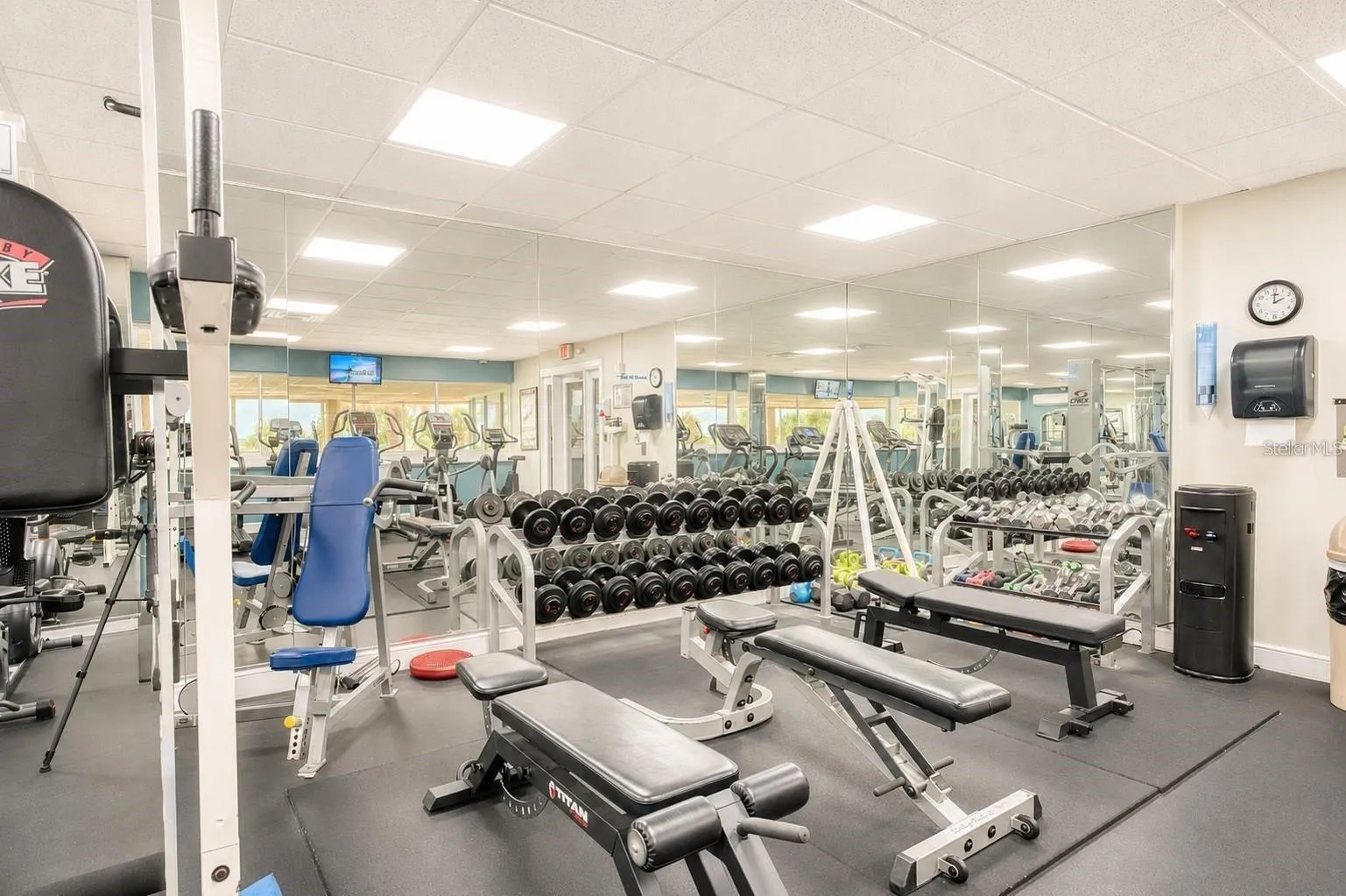 State of the art gym.