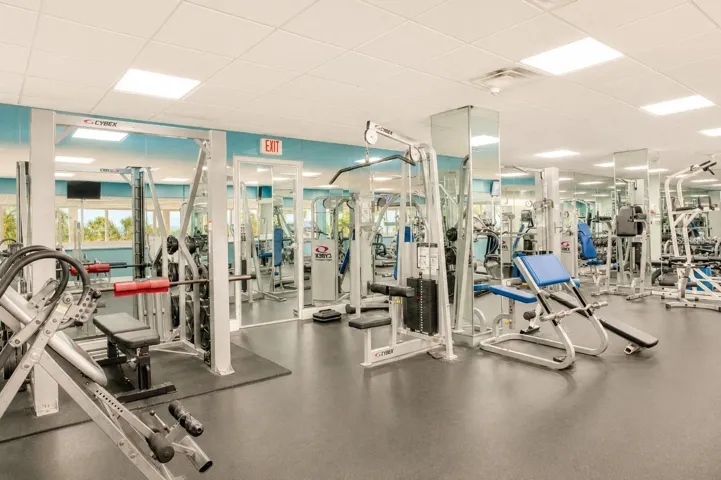 State of the art gym.