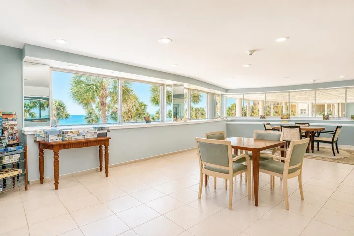 Sunset room, games and office space.