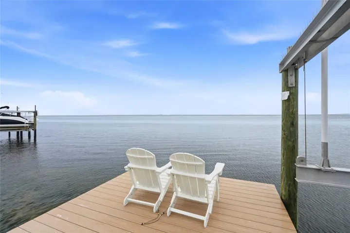 Dock and boat lift