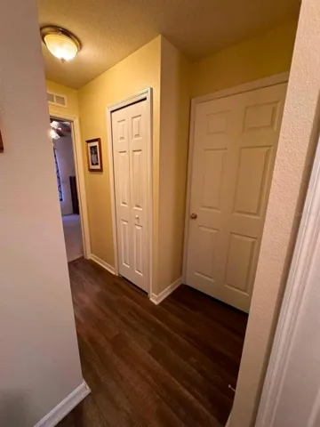 Hallway and extra closet
