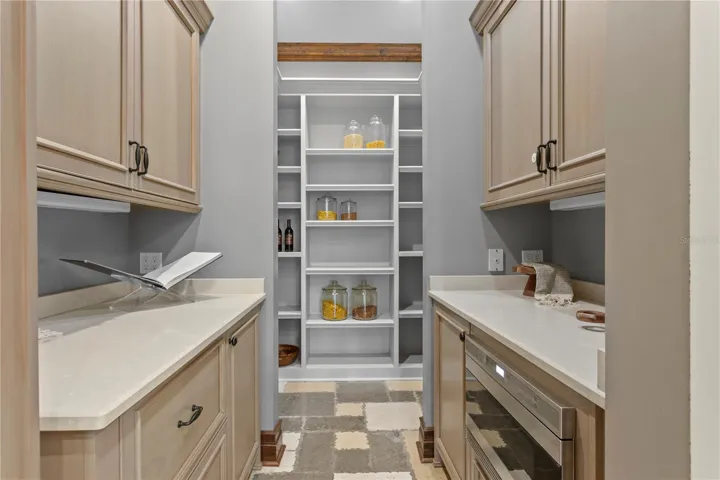 Huge walk in pantry