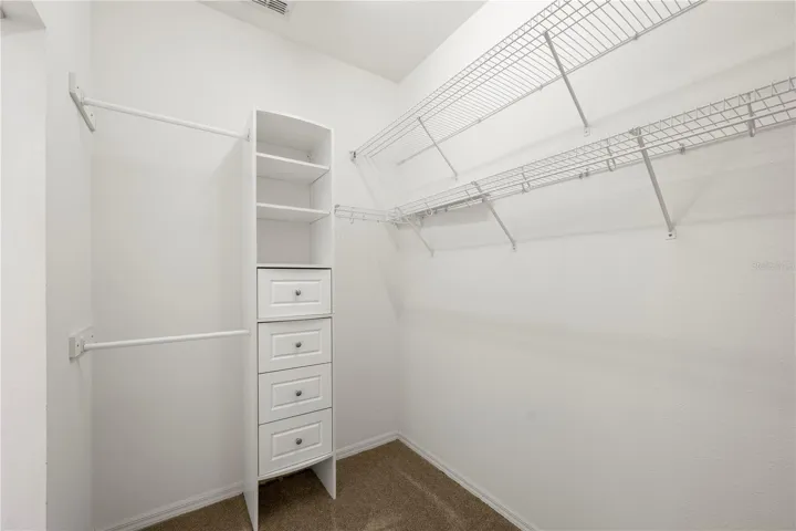 Master closet
