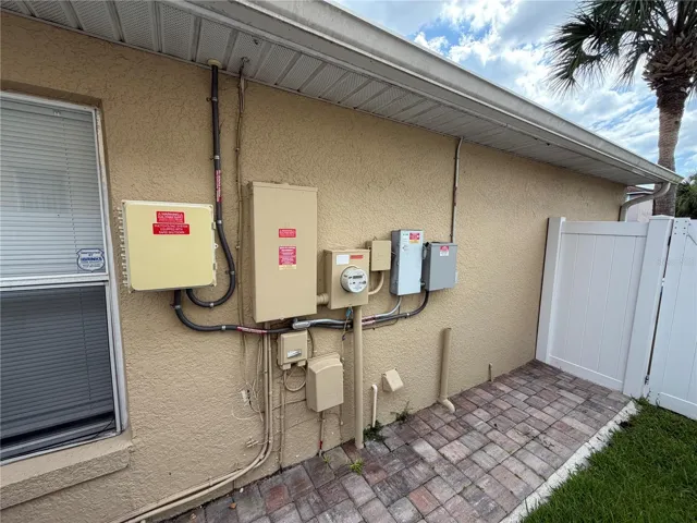 Solar Connection And Utility Meter Setup
