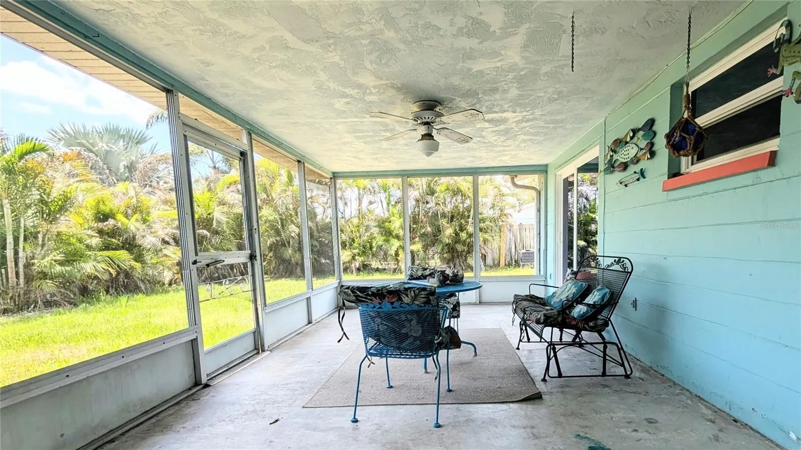 Sunny patio