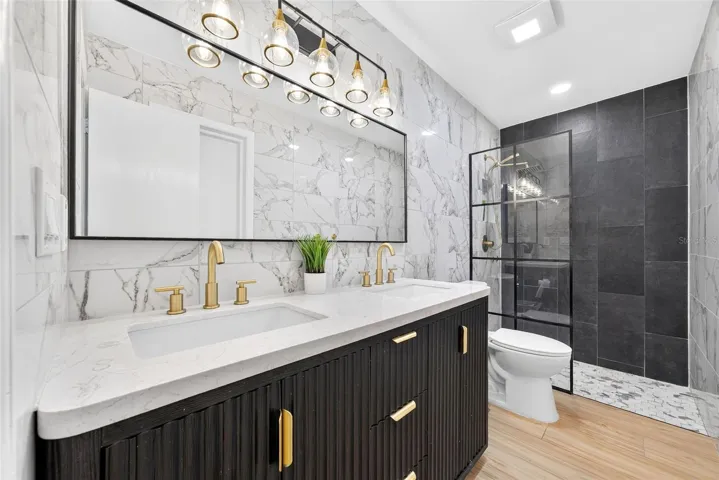 Bathroom #3 with access to the pool area