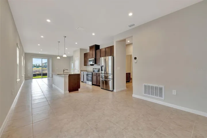Open floor concept