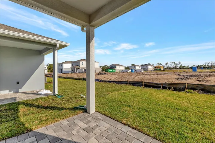 Covered patio