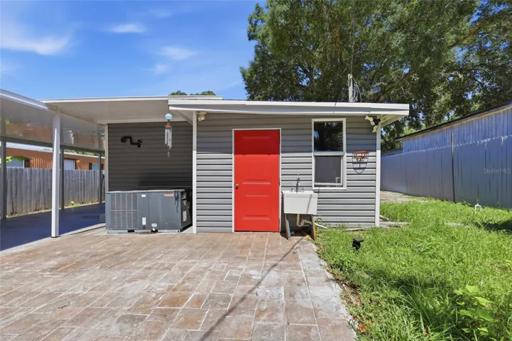 Entrance to Laundry Room