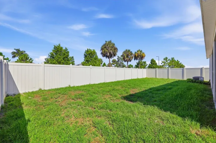 Fenced Yard