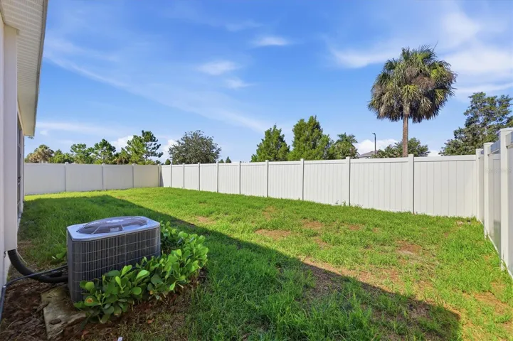 Fenced Yard