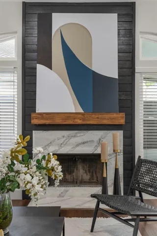 Living Room Fireplace