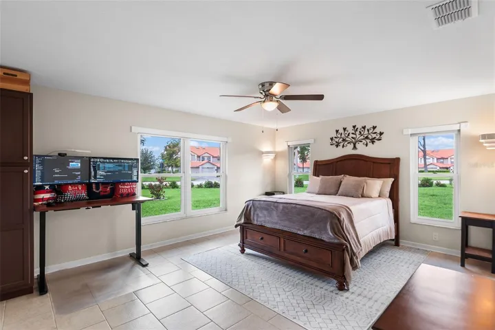 Primary Bedroom that comes with custom top down or bottom up shades. You have to come and see for yourself.