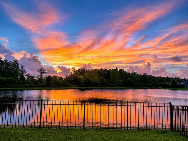 Beautiful sunsets from back lanai