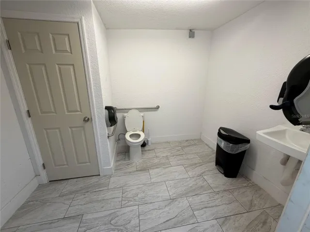 Restroom in Liquor Store