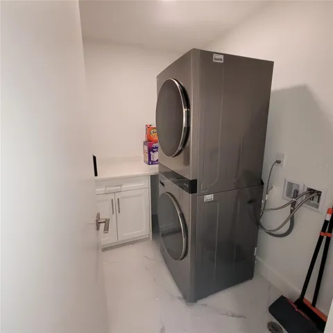 In unit laundry room
