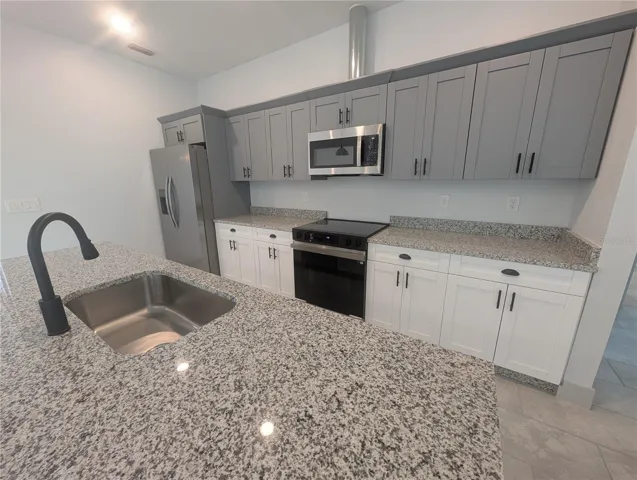 All New Solid-Wood Cabinets