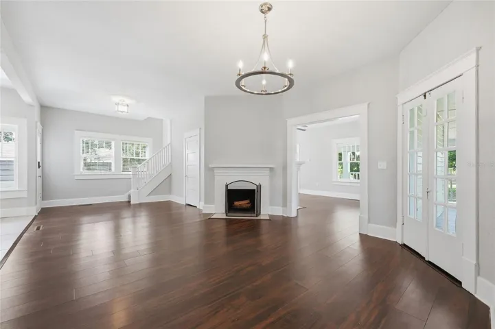 Other side of fireplace