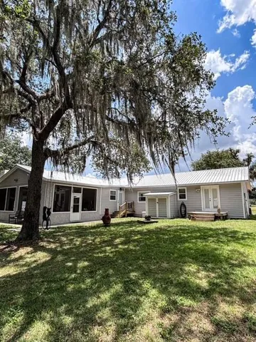 rear of home