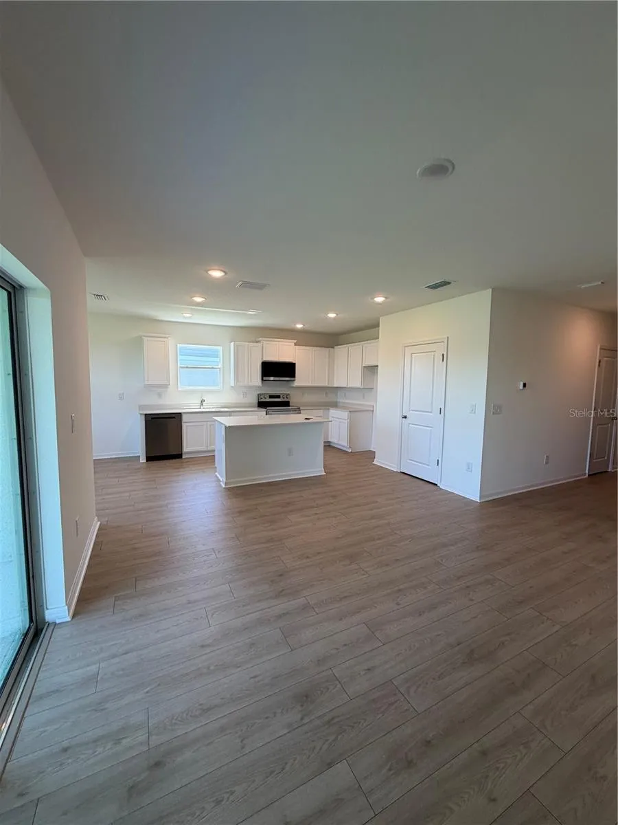 Living room and Kitchen