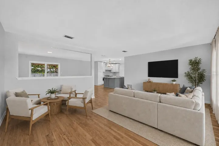 Great Room - Virtually Staged