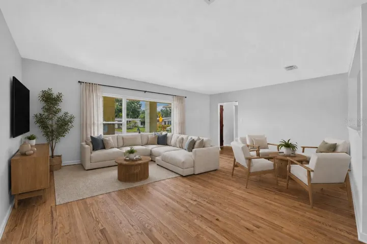 Great Room - Virtually Staged