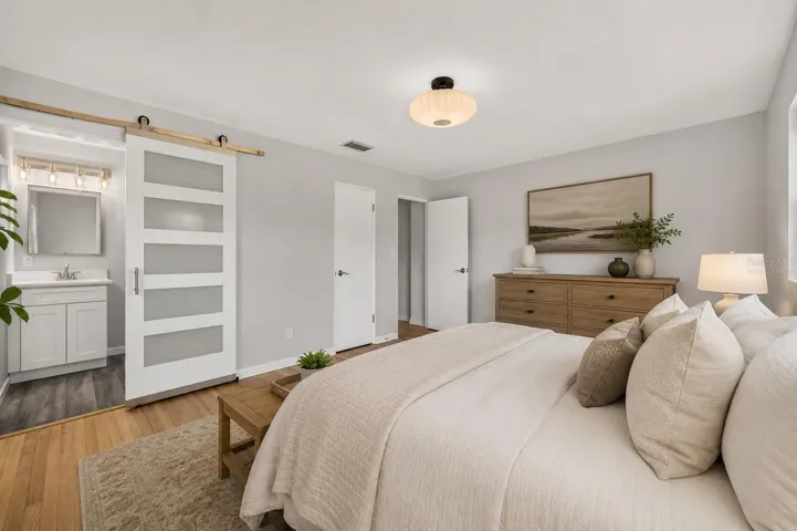 Primary Bedroom - Virtually Staged