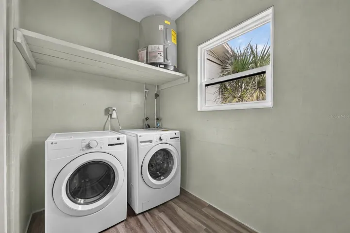 Laundry Room in Garage