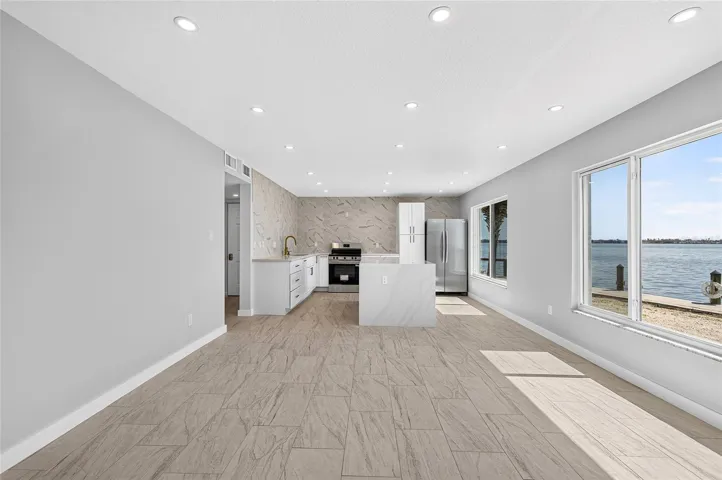 Wide open floor plan