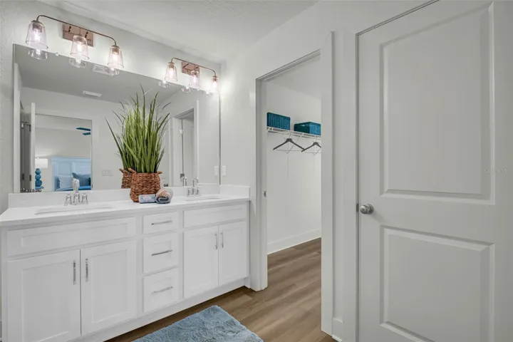Decorated Primary Bathroom