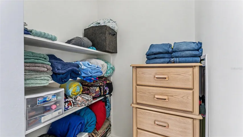 Walk in Closet in Primary Bathroom