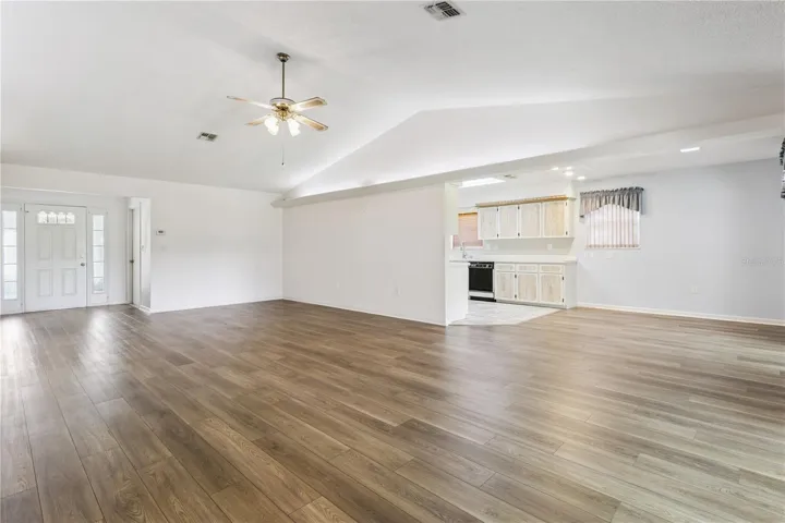Open floor plan