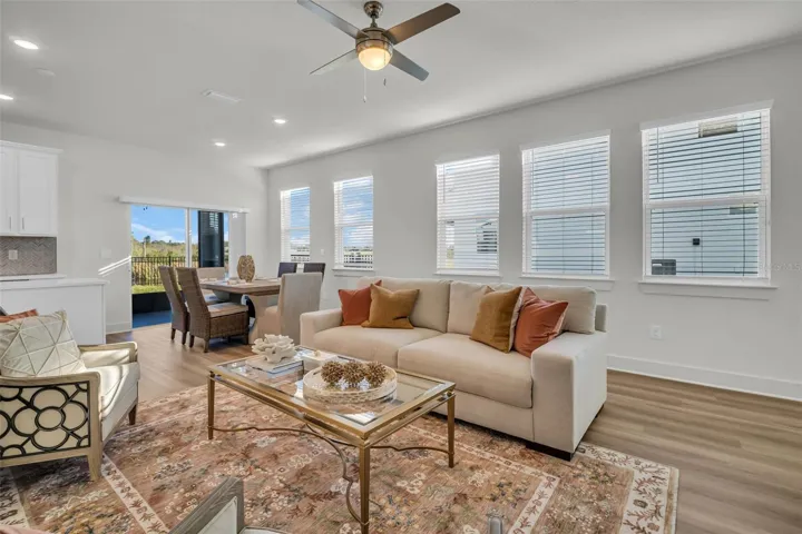 Decorated Living Room