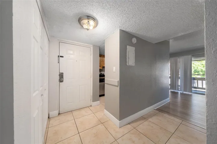 Foyer and entry hallway