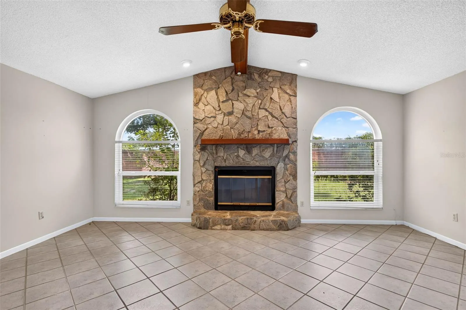 family room fireplace