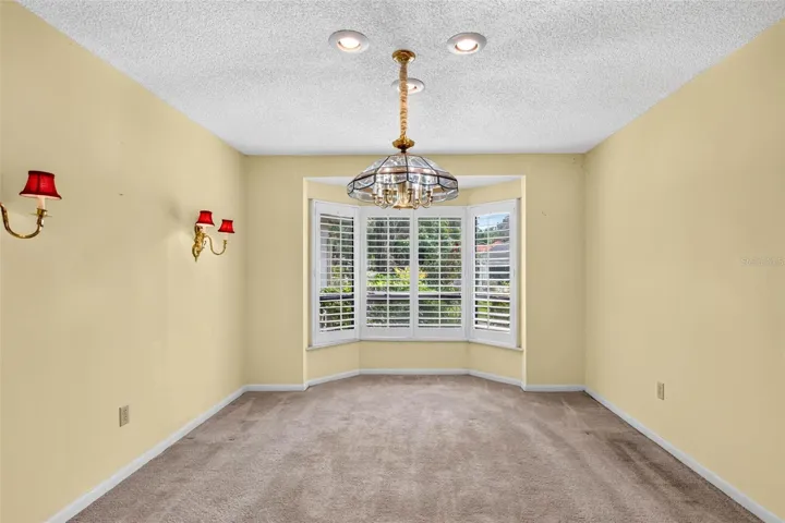 dining room - window seat
