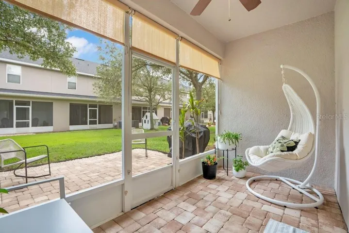 Screened in Lanai