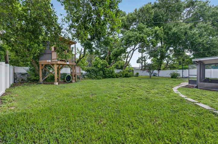 Backyard to Play house/Tree house