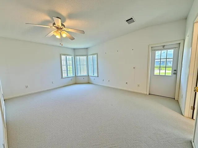 Virtually removed furniture and items.