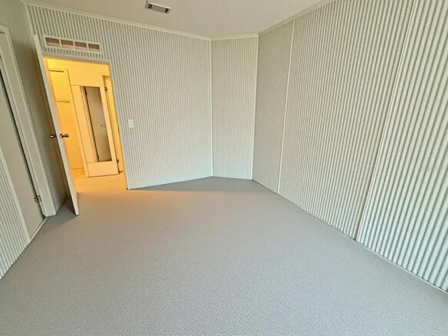 Virtually removed furniture and items.