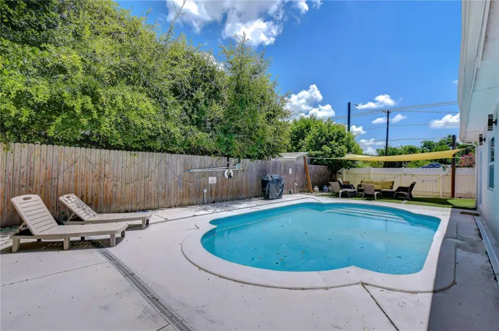 heated pool