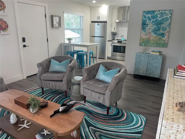 Open Concept Living and Kitchen