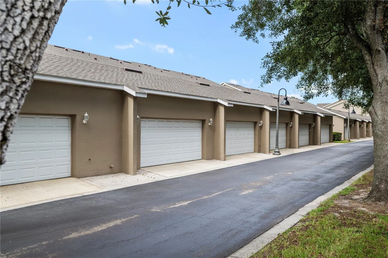 Rear-entry 2 car garage