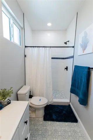 Primary (ensuite) bath, main house.