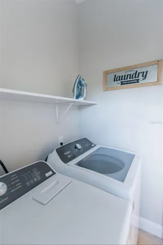 Laundry, main house.
