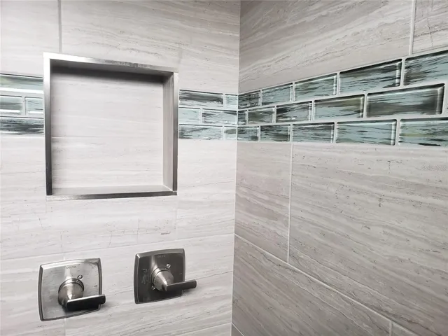 Master Bathroom shower built ins