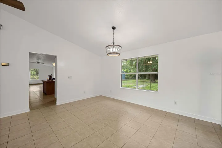 Dining area