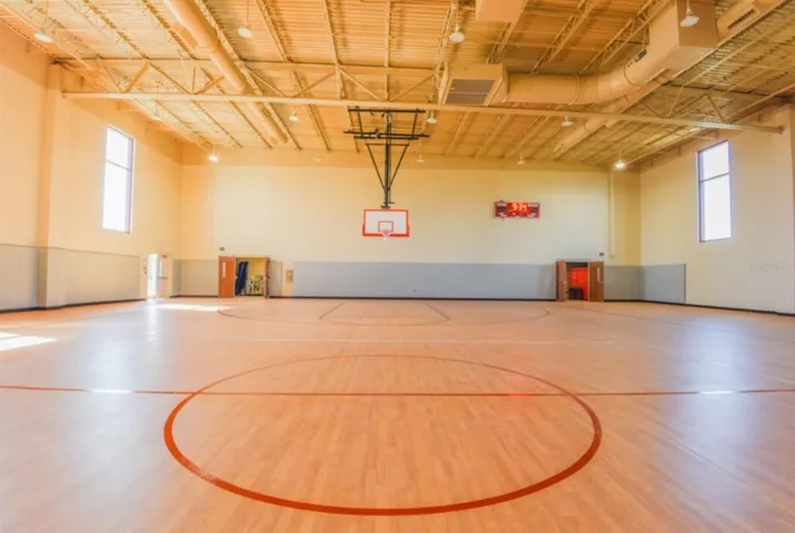 Indoor basketball
