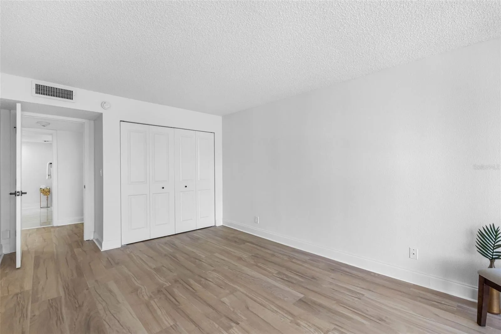 Bedroom 2 with wall closet